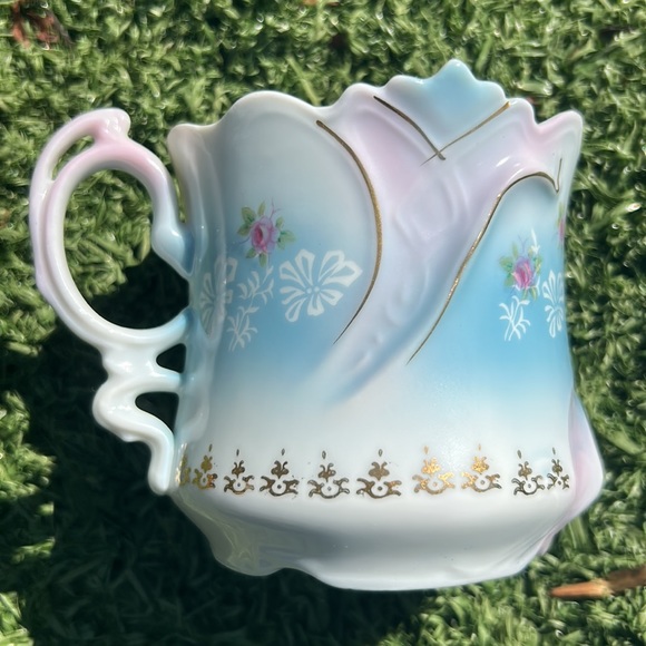 Brandenburg Vintage Porcelain Mustache Shaving Mug Cup w/ Native American Indian - Picture 4 of 9